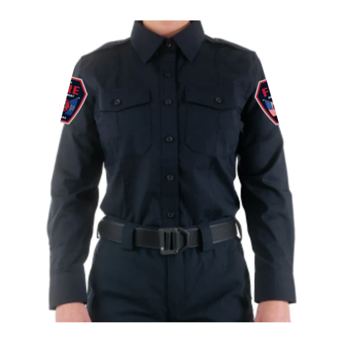 Minot FD First Tactical Women's V2 PRO DUTY™ Uniform Shirt (121011)