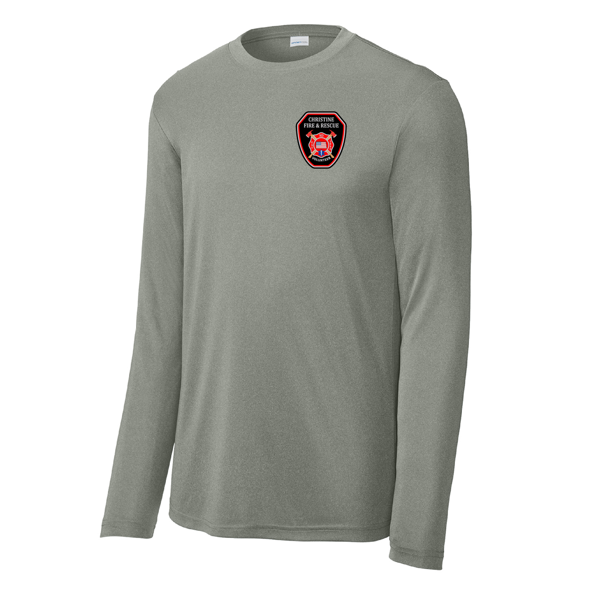 Christine Fire Department Sport-Tek® Long Sleeve PosiCharge® Competitor™ Tee (ST350LS)