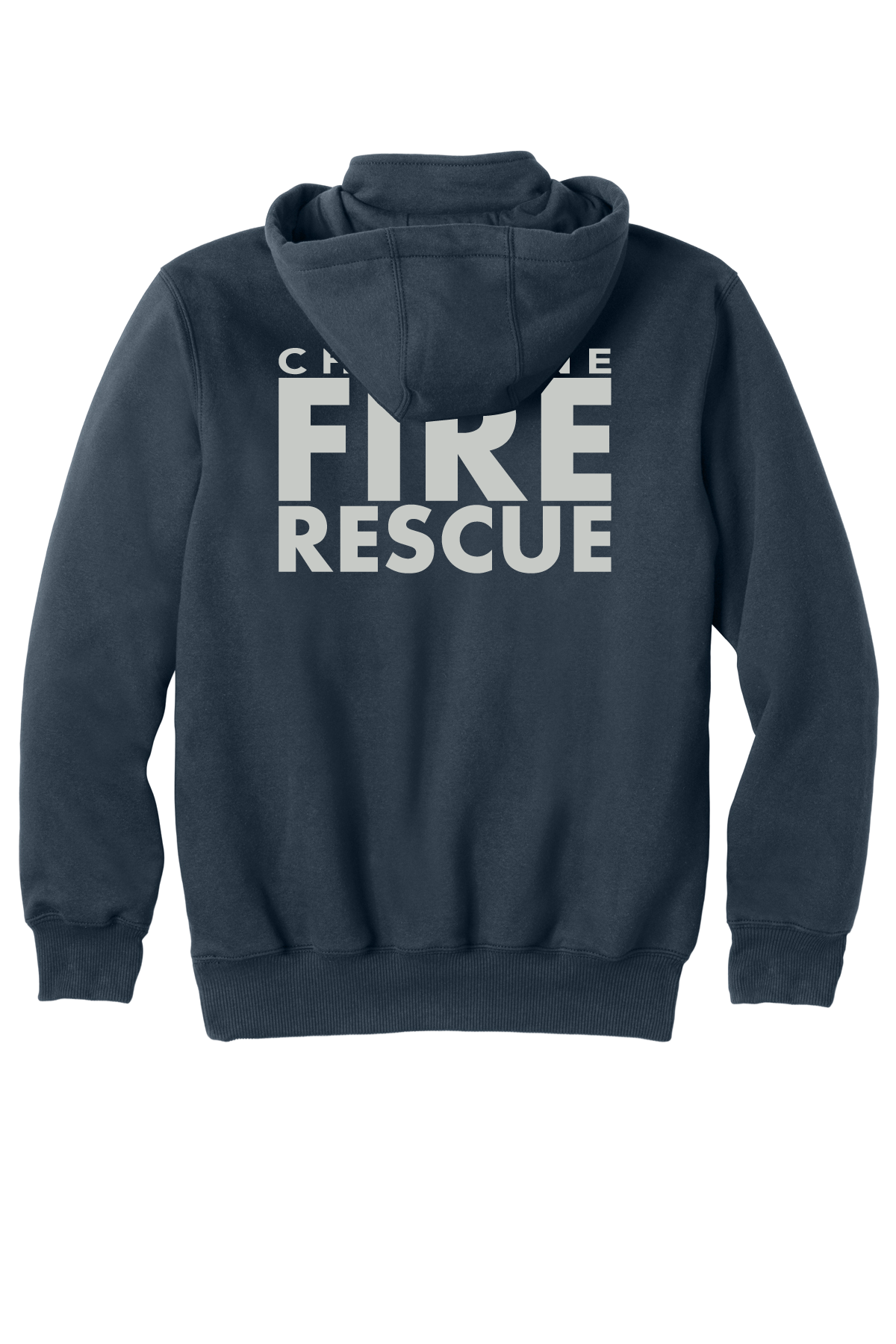 Christine Fire Department Carhartt® Rain Defender® Paxton Heavyweight Hooded Zip Mock Sweatshirt (CT100617)