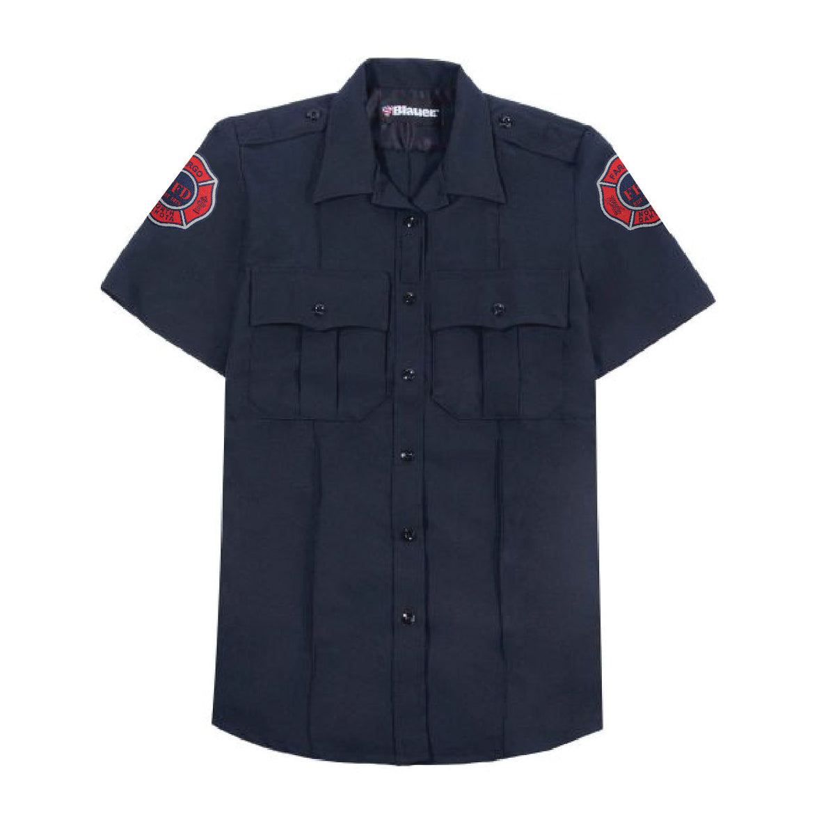 FFD Blauer Women's Short Sleeve Supershirt (8686W)