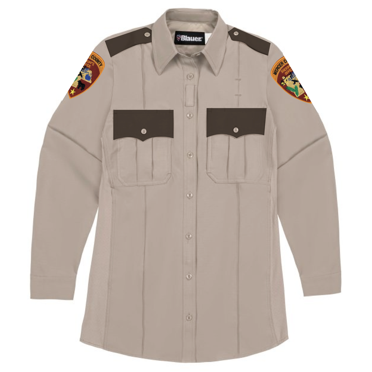 MCSO DEPUTY Blauer Women's FlexRS™ Long Sleeve SuperShirt® (8671W)