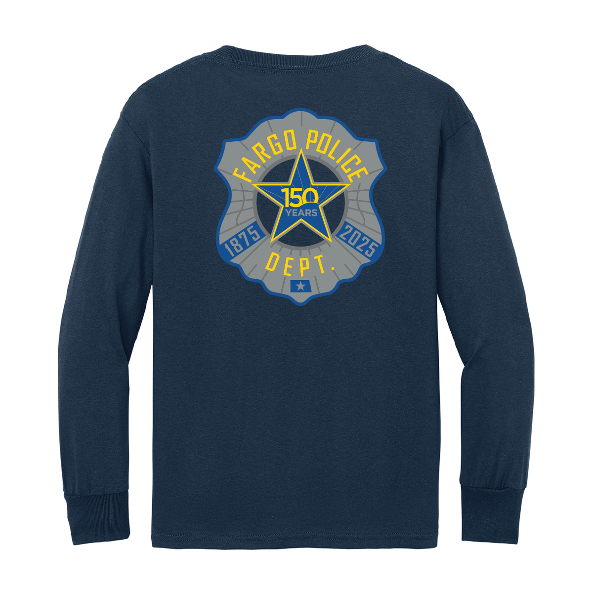 FPD Port & Company® Youth Long Sleeve Core Cotton Tee (PC54YLS)
