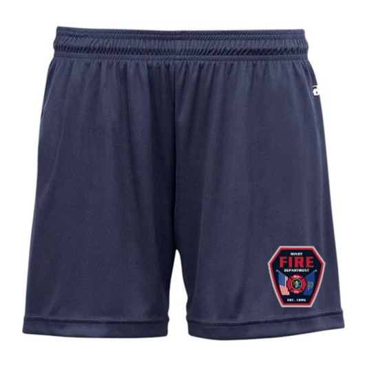 Minot FD Badger Women's B-Core 5" Inseam Shorts (4116)