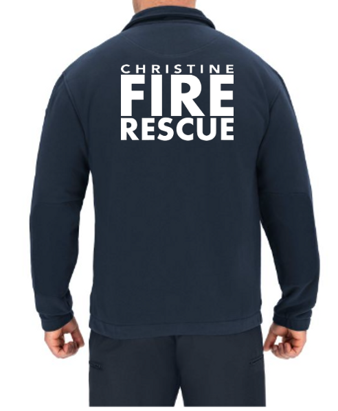 Christine Fire Department Blauer Job Shirt (4630x)