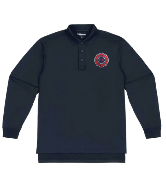 FFD Blauer Performance Polo Long Sleeve Shirt (8127)