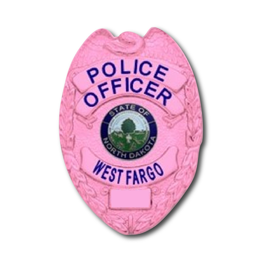WFPD Pink Shield Badge (S143_PK)