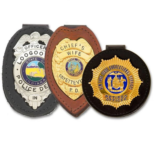 WFPD Recessed Belt Clip Badge Holder (DK612)