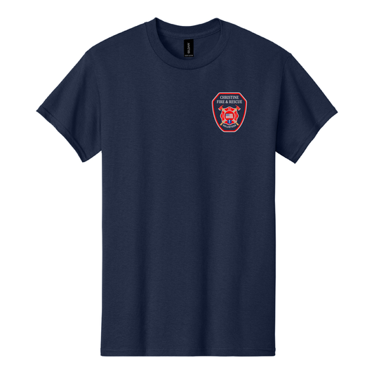 Christine Fire Department Gildan® Heavy Cotton™ 100% Cotton T-Shirt (5000)