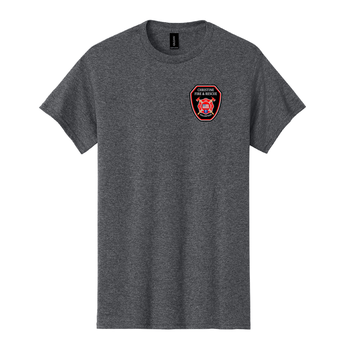 Christine Fire Department Gildan® Heavy Cotton™ 100% Cotton T-Shirt (5000)
