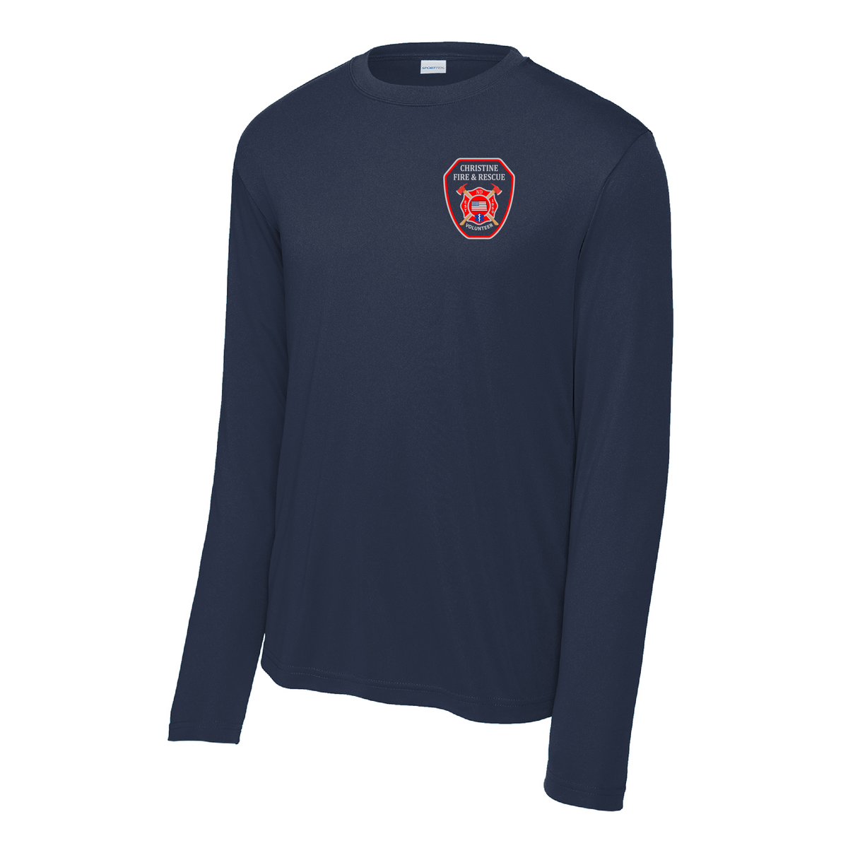Christine Fire Department Sport-Tek® Long Sleeve PosiCharge® Competitor™ Tee (ST350LS)