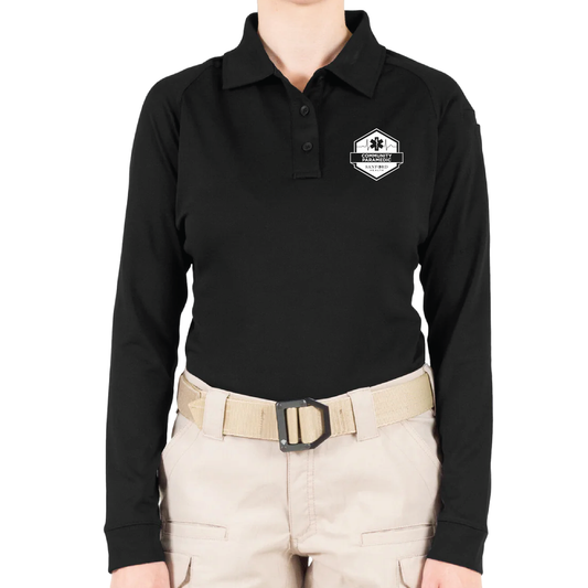 FM COMMUNITY First Tactical Women's Performance Long Sleeve Polo (121503)