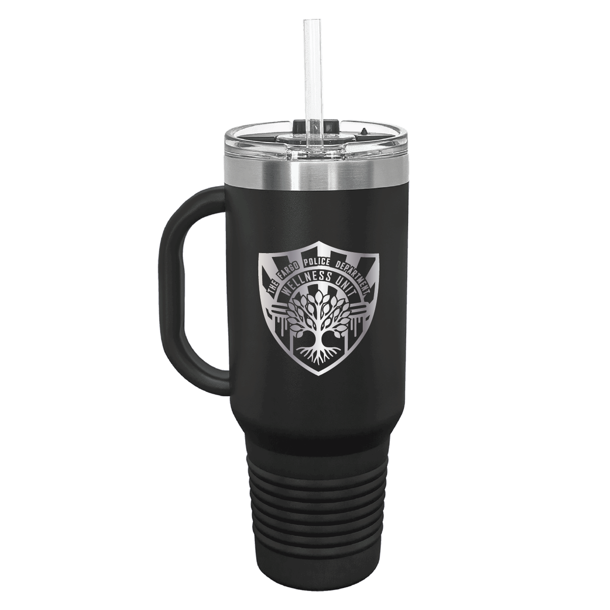 FPD WU Polar Camel 40 oz. Travel Mug with Handle, Straw Included (LTM74)