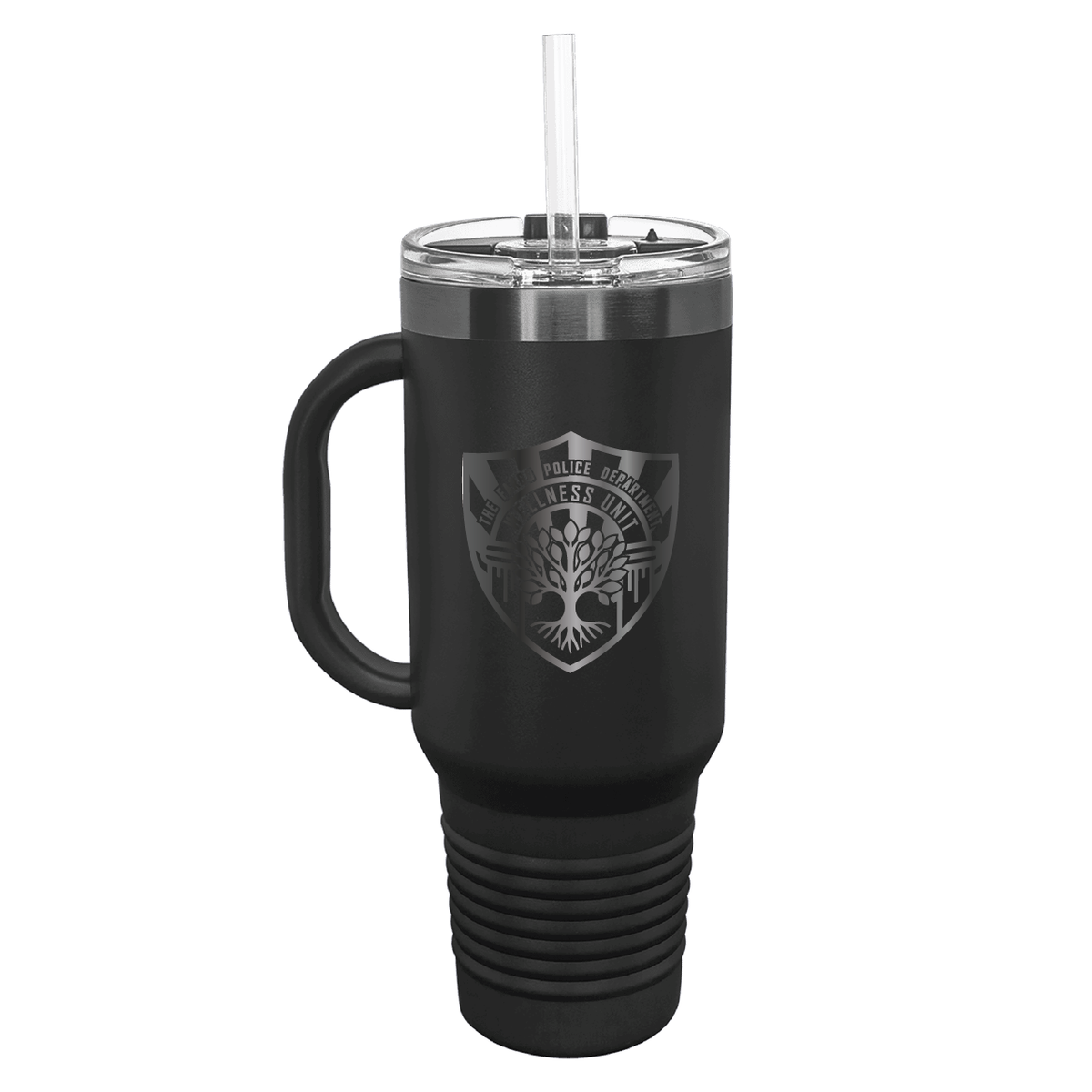 FPD WU Polar Camel 40 oz. Travel Mug with Handle, Straw Included (LTM74)
