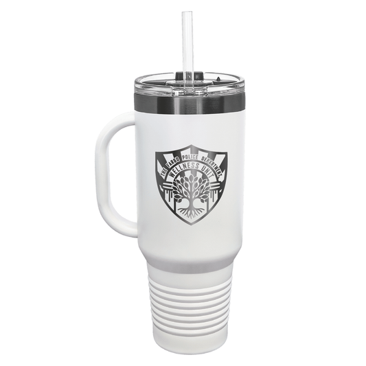 FPD WU Polar Camel 40 oz. Travel Mug with Handle, Straw Included (LTM74)