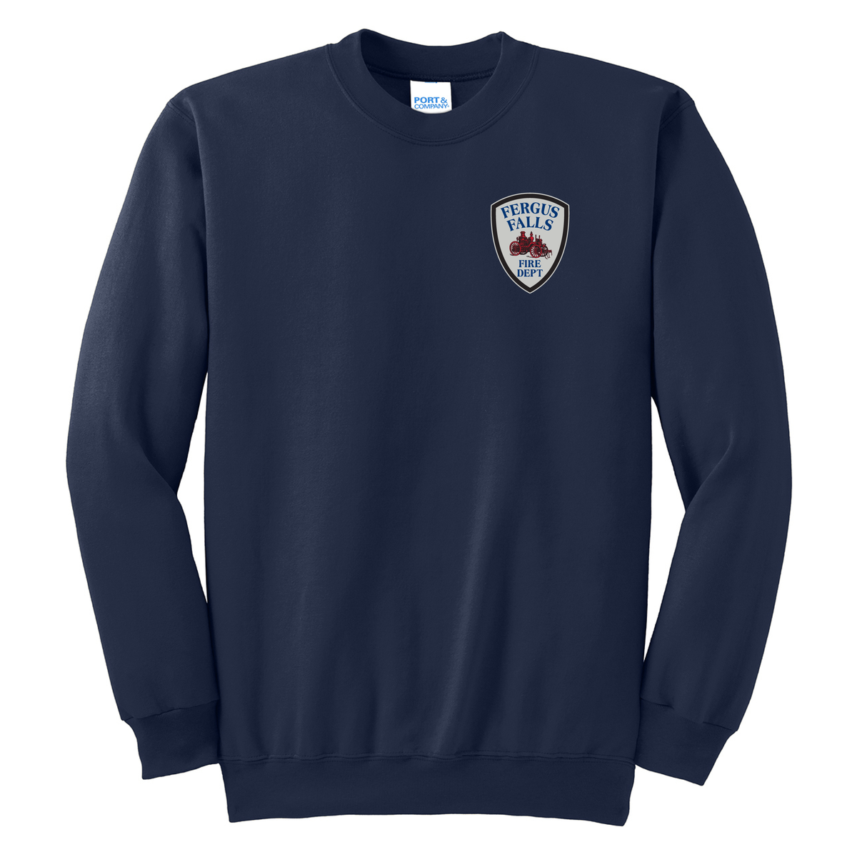 FFFD Port & Co® Tall Essential Fleece Crewneck Sweatshirt (PC90T)