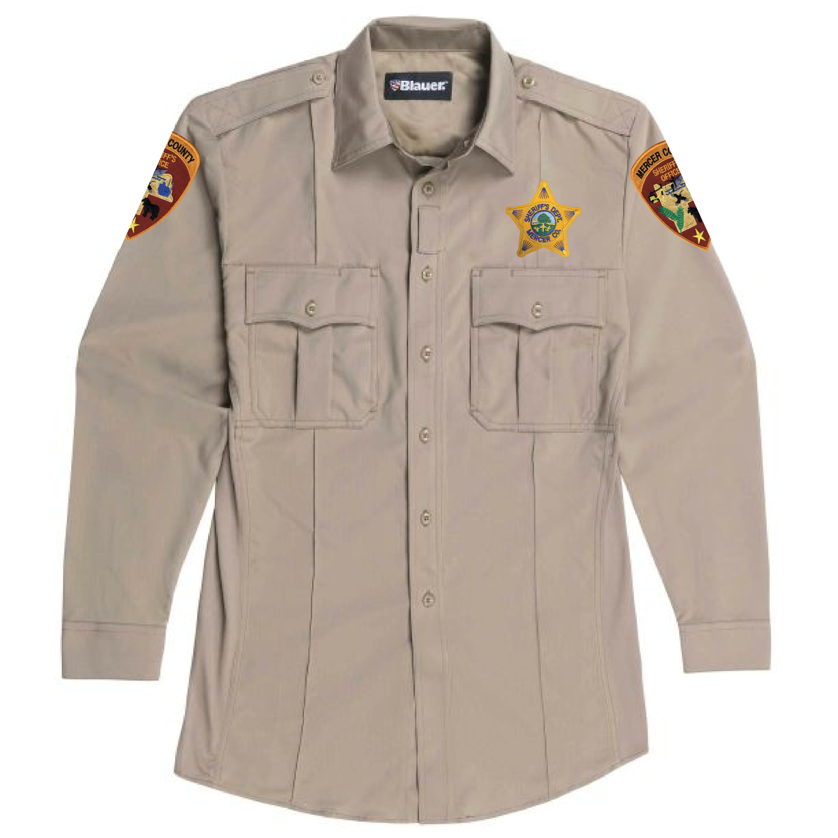 MCSO CORRECTIONS Blauer FlexRS™ Long Sleeve SuperShirt® (8671)