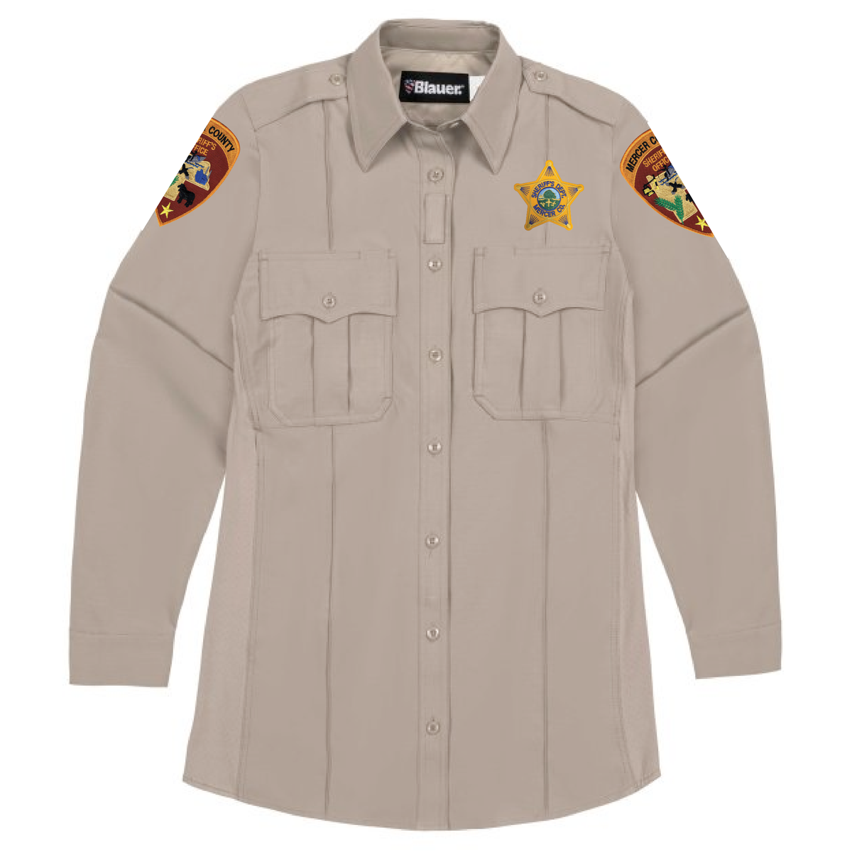 MCSO CORRECTIONS Blauer Women's FlexRS™ Long Sleeve SuperShirt® (8671W)