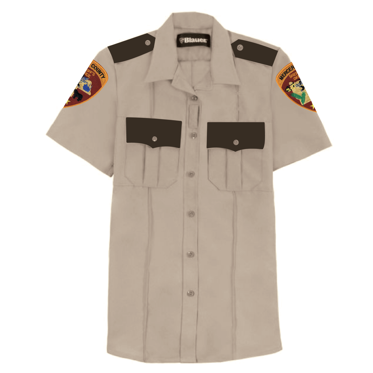 MCSO DEPUTY Blauer SHORT SLEEVE POLYESTER SUPERSHIRT® (8675)