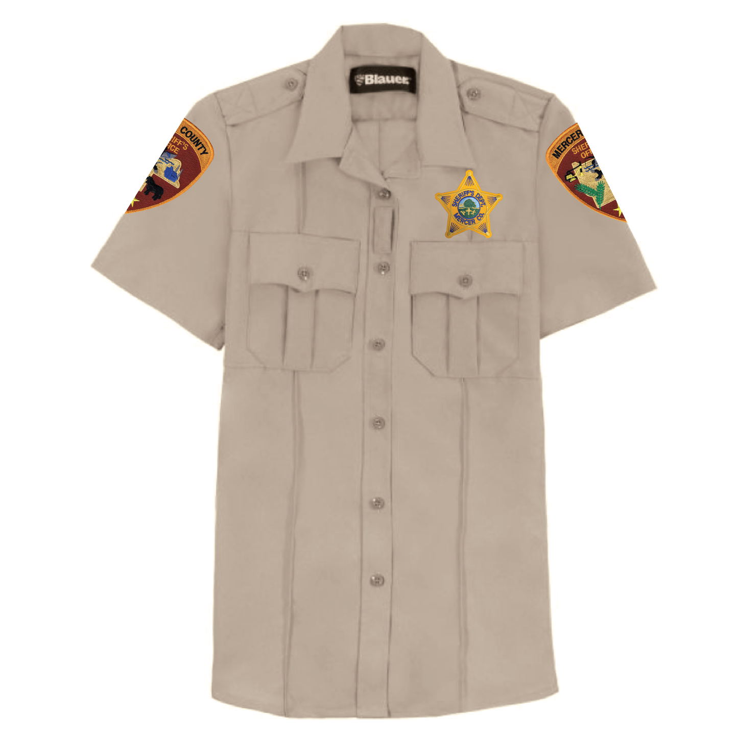 MCSO CORRECTIONS Blauer SHORT SLEEVE POLYESTER SUPERSHIRT® (8675)