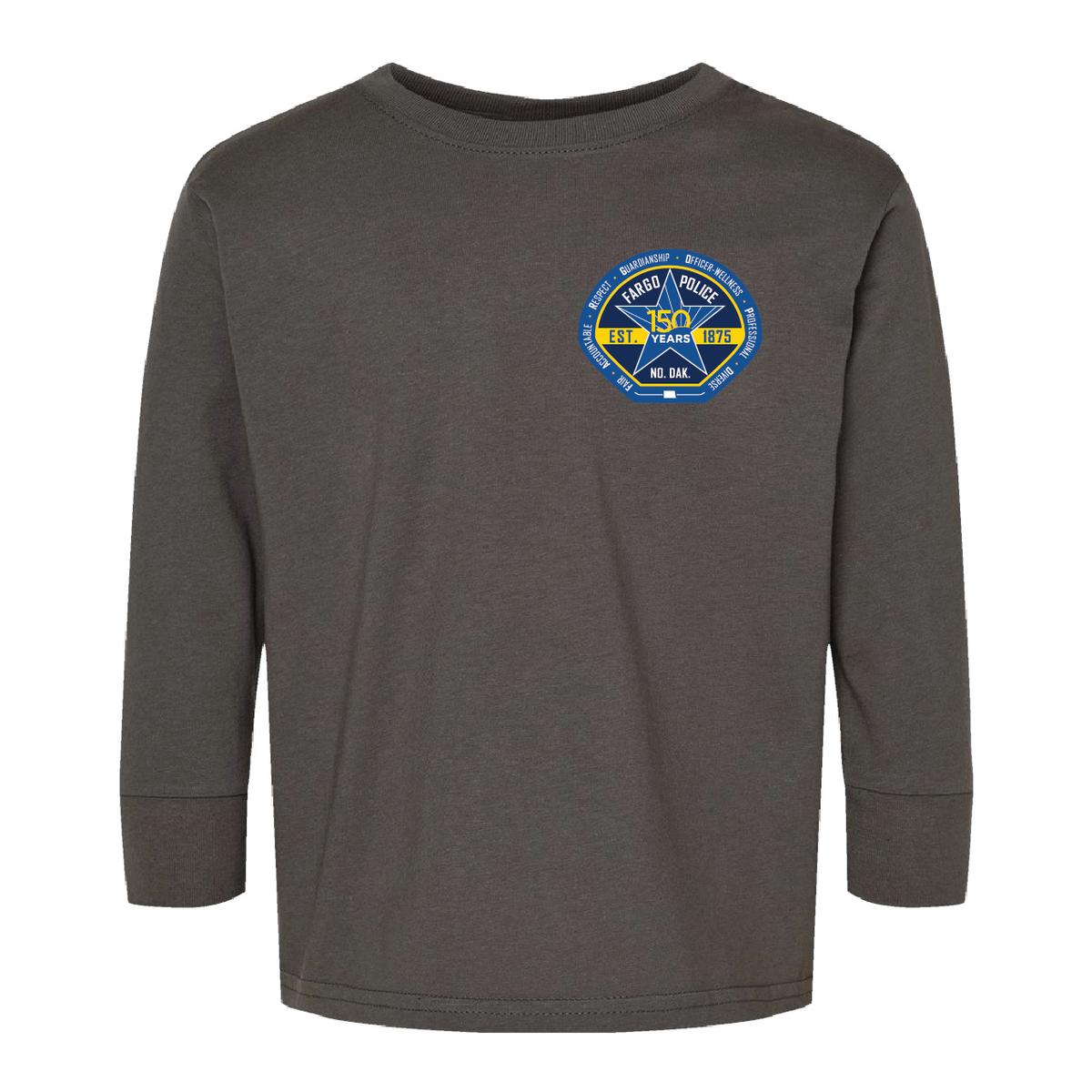 FPD Rabbit Skins Toddler Fine Jersey Long Sleeve Tee (3302)