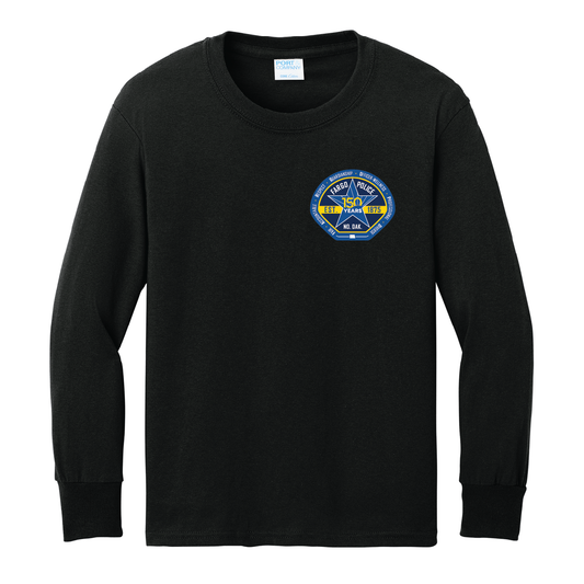 FPD Port & Company® Youth Long Sleeve Core Cotton Tee (PC54YLS)