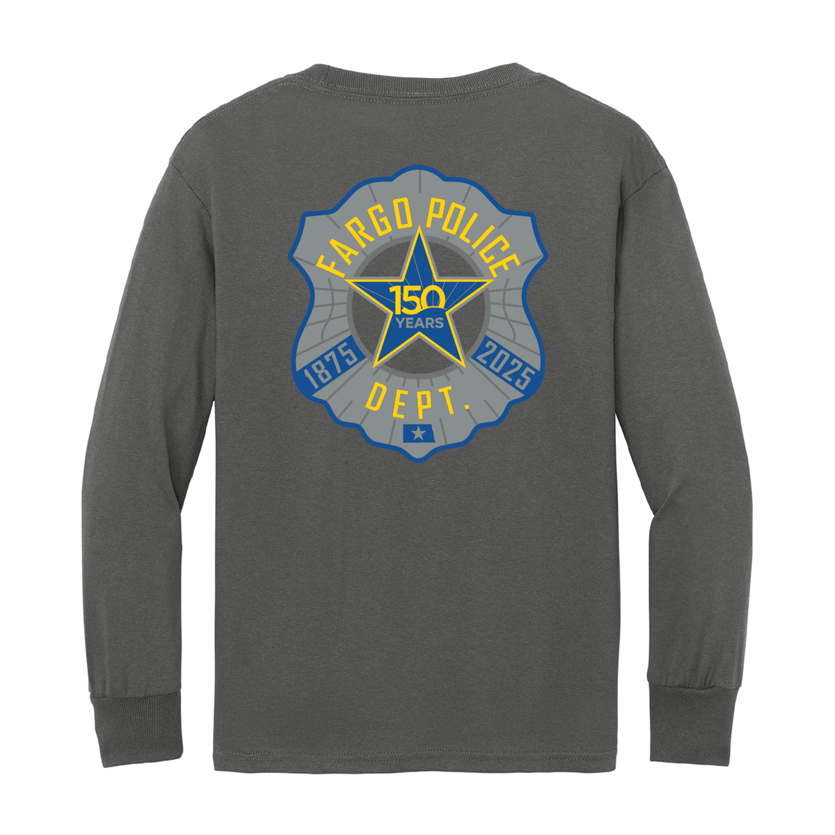 FPD Port & Company® Youth Long Sleeve Core Cotton Tee (PC54YLS)