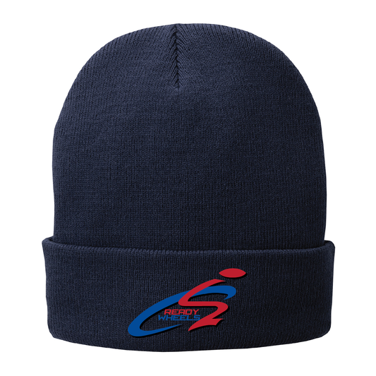 FM Ready Wheels Port & Company Fleece-Lined Knit Cap (CP90L)
