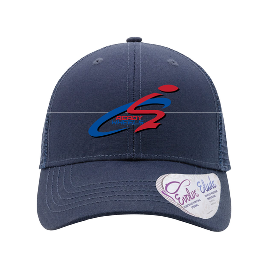FM Ready Wheels Women's Modern Trucker Cap (CHARLIE)