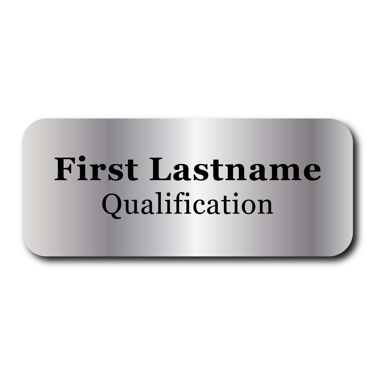 Ringdahl Name Tag (UV Metal)