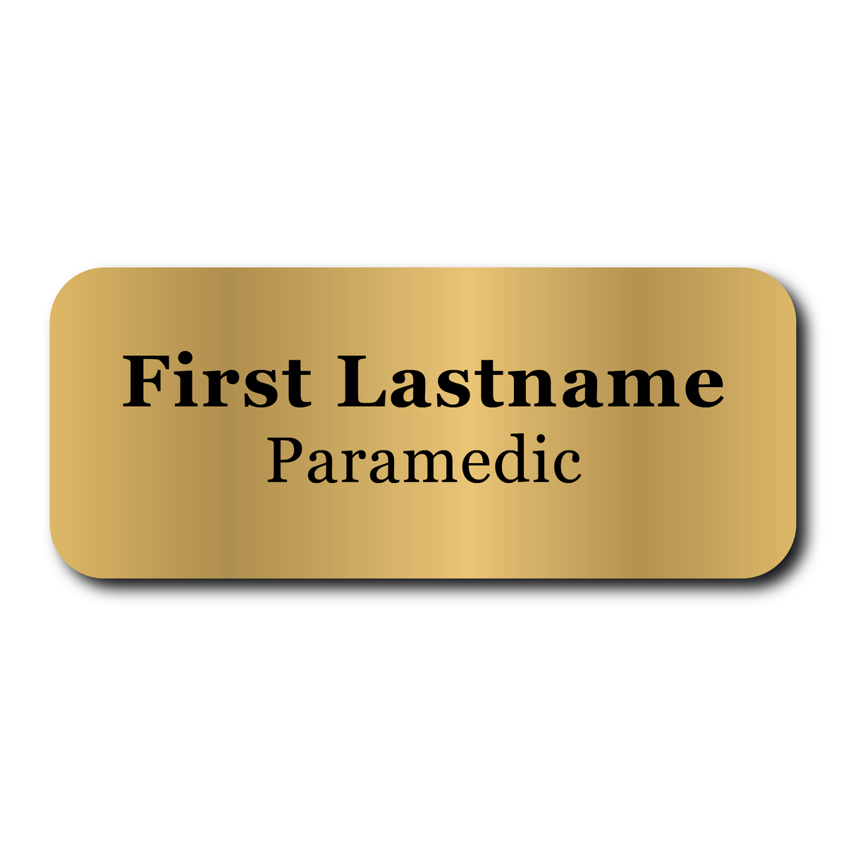 Ringdahl Name Tag (UV Metal)