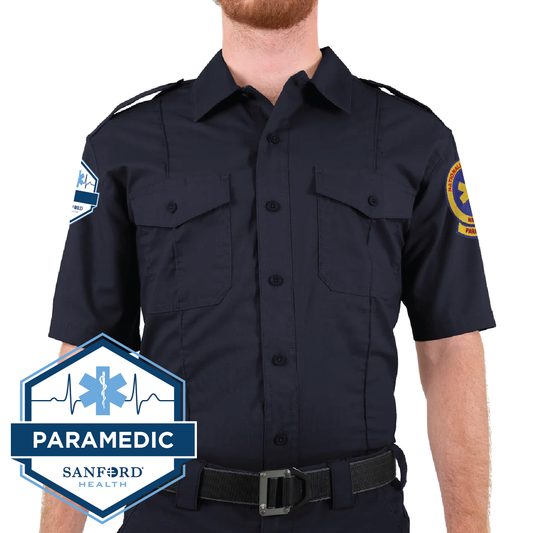 FM PARAMEDIC First Tactical Men's V2 PRO DUTY™ Uniform Short Sleeve Shirt (112001)