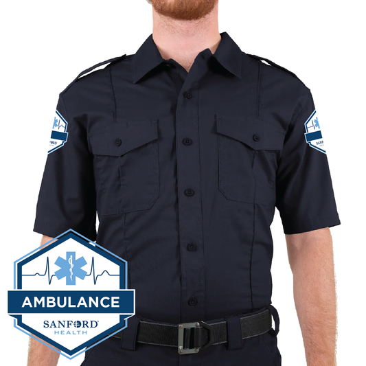 FM AMBULANCE First Tactical Men's V2 PRO DUTY™ Uniform Short Sleeve Shirt (112001)