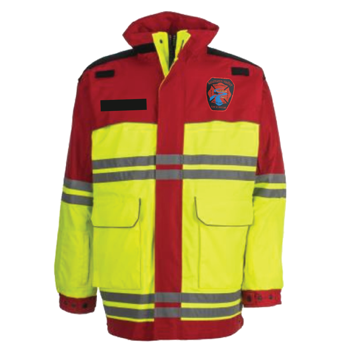 SV VizGuard® Two-Tone Responder EMS Parka + Softshell Liner (S588VTR/S319STL)