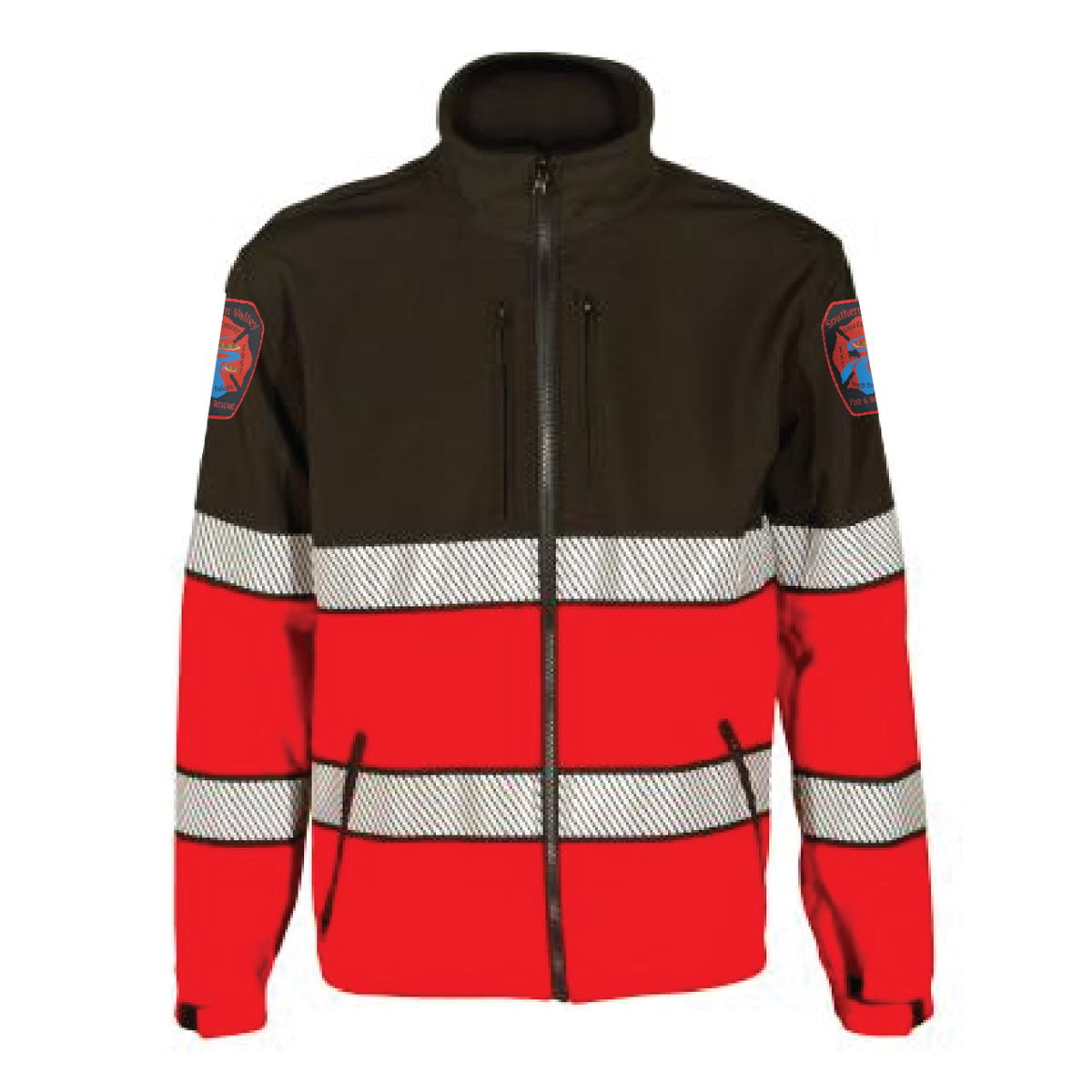 SV VizGuard® Two-Tone Responder EMS Parka + Softshell Liner (S588VTR/S319STL)