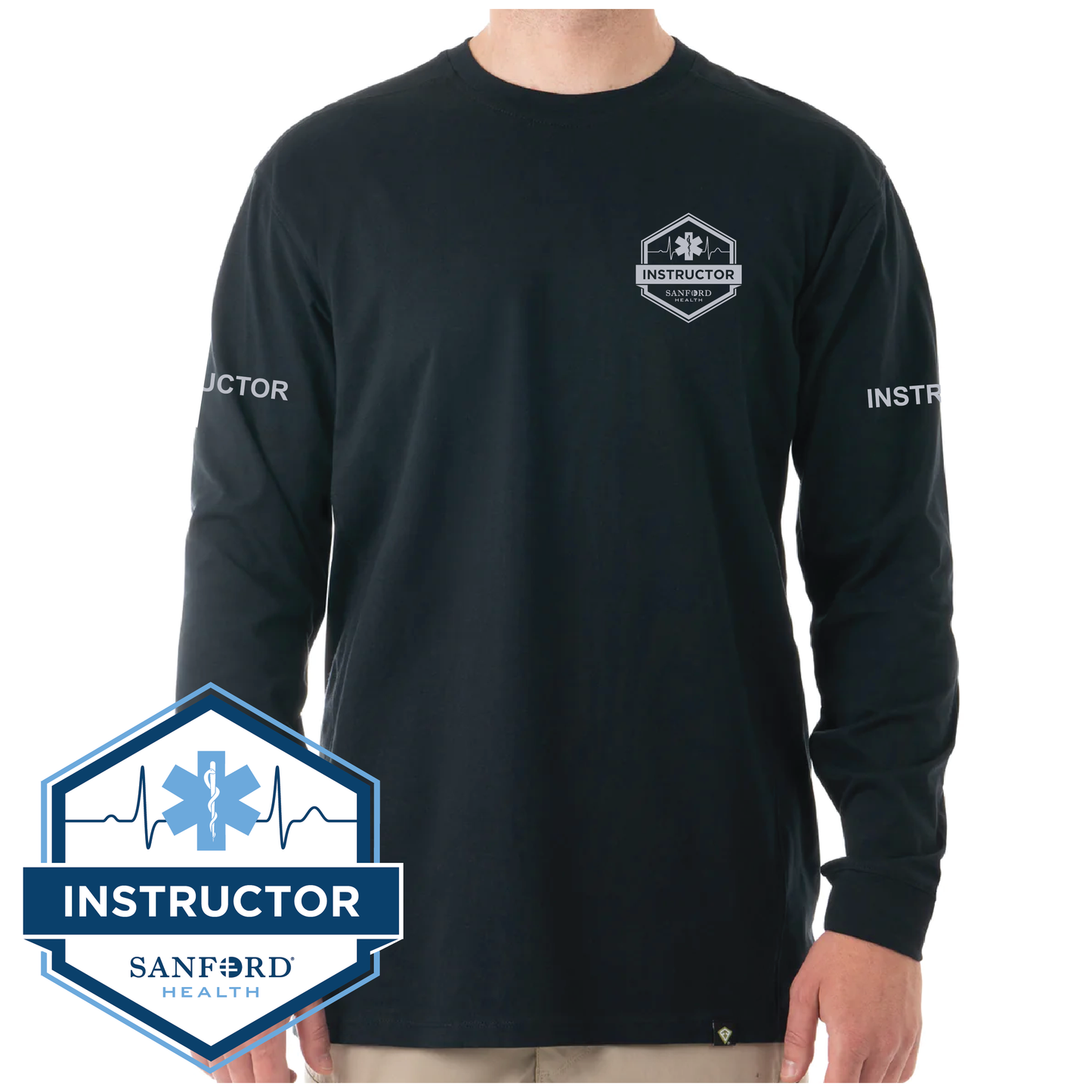 FM EDUCATION First Tactical Men's Tactix Cotton Long Sleeve T-Shirt (111505)