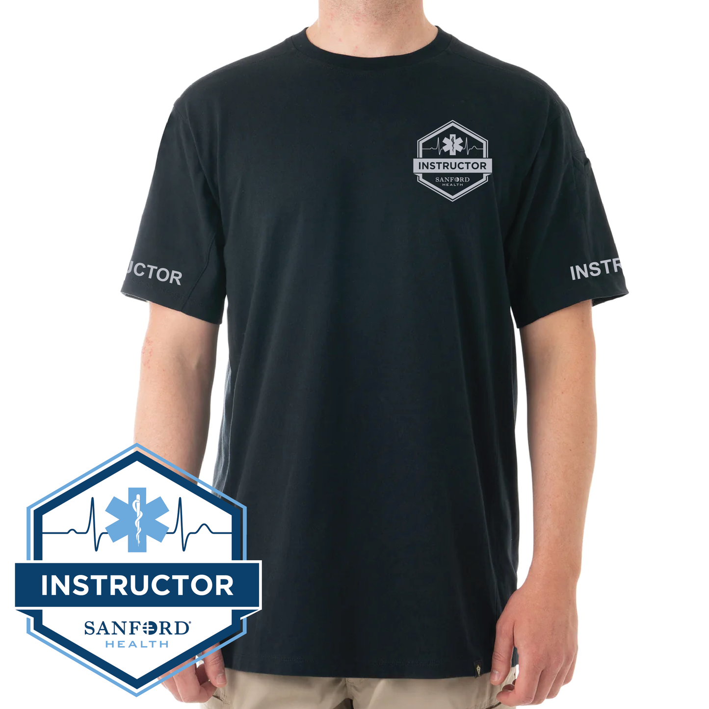 FM EDUCATION First Tactical Men's Tactix Cotton Short Sleeve T-Shirt (112501)