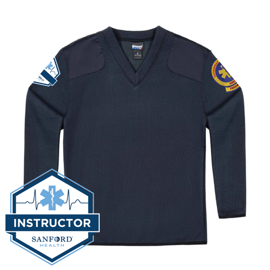 FM EDUCATION Blauer Men's Fleece-Lined V-Neck Sweater (225)