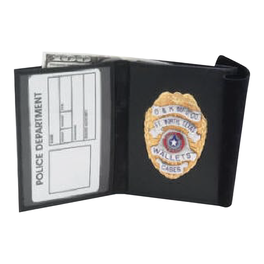 WFPD Traditional Bi-Fold Badge and ID Wallet (DK15)