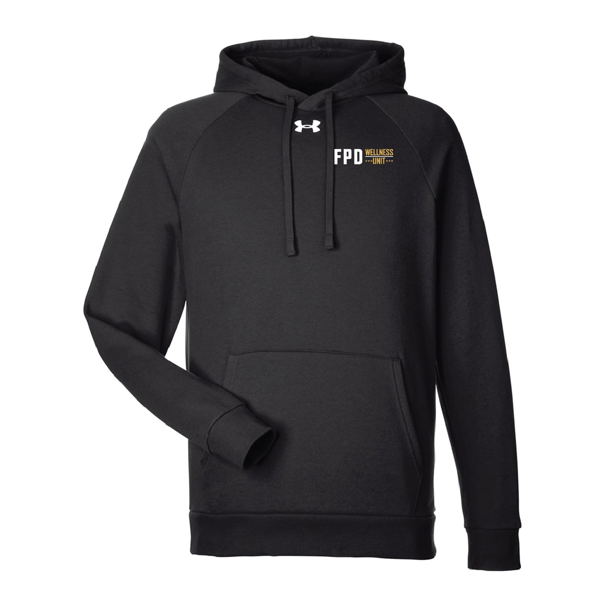 FPD WU Under Armour Men's Rival Fleece Hooded Sweatshirt (1379757)