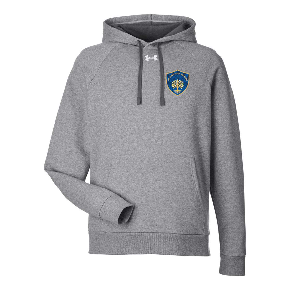 FPD WU Under Armour Men's Rival Fleece Hooded Sweatshirt (1379757)