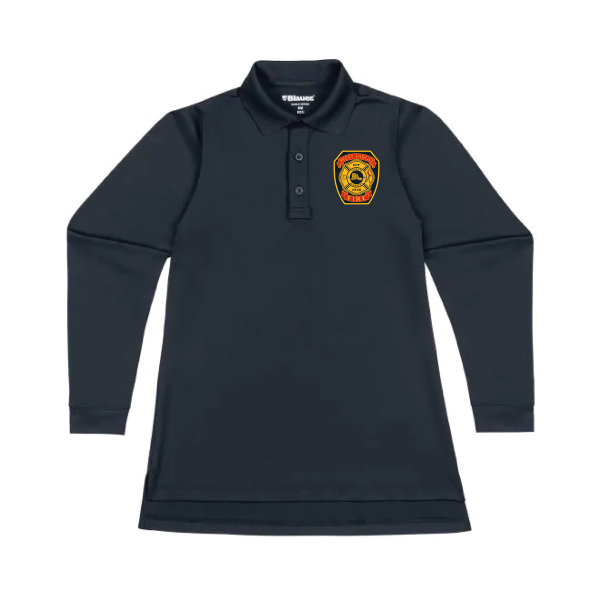 WFFD Blauer Women's Performance Polo Long Sleeve (8127W)