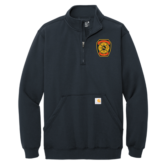 WFFD Carhartt® Midweight 1/4-Zip Mock Neck Sweatshirt (CT105294)