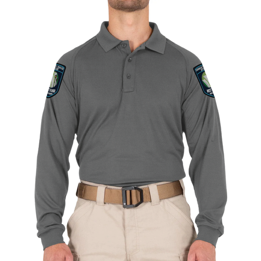 WFPD CSO First Tactical Men's Performance Long Sleeve Polo (111503)