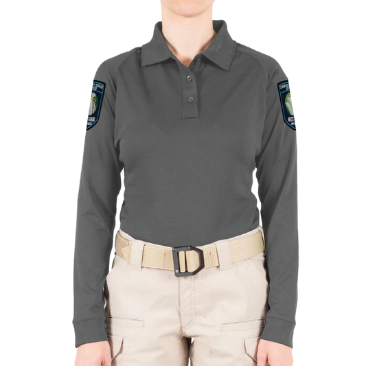 WFPD CSO First Tactical Women's Performance Long Sleeve Polo (121503)