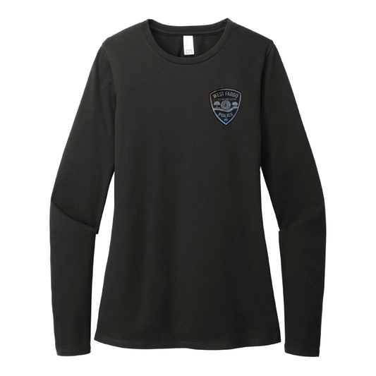 WFPD District® Women’s Perfect Blend® CVC Long Sleeve Tee (DT110)