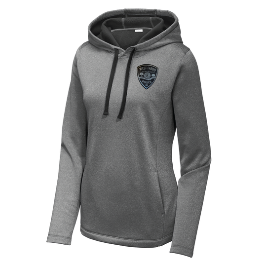 WFPD Sport-Tek® Women's PosiCharge® Sport-Wick® Heather Fleece Hooded Pullover (LST264)