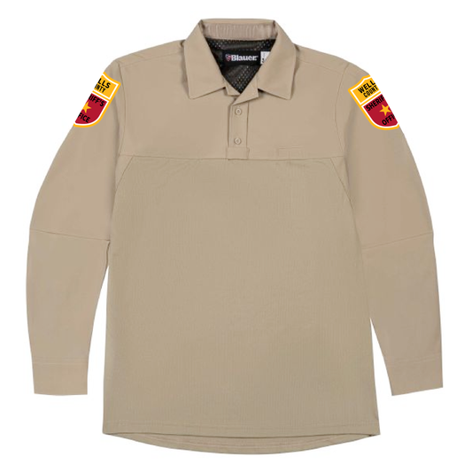 Wells Blauer Men's FlexPro™ Armorskin® Long Sleeve Base Shirt (8381)