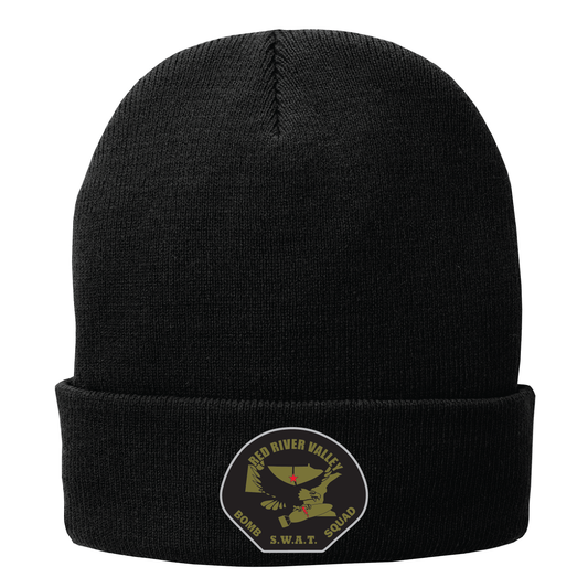 BOMB Port & Company Fleece-Lined Knit Cap (CP90L)