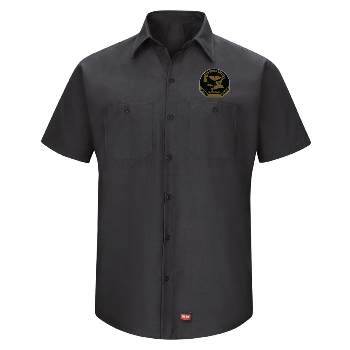 BOMB Red Kap Men's Mimix™ Short Sleeve Work Shirt (SX20)