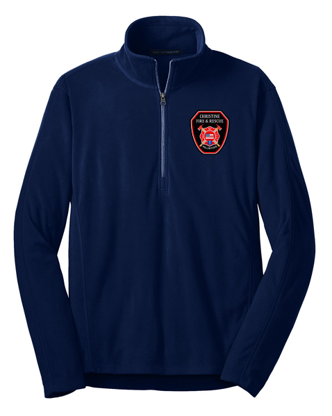 Christine Fire Department Port Authority® Microfleece 1/2-Zip Pullover (F224)